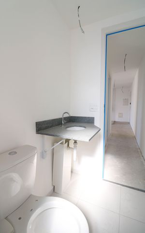 Studio à venda com 59m², 2 quartos e 1 vaga