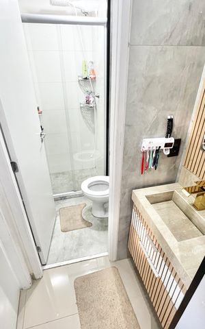 Apartamento para alugar com 38m², 2 quartos e 1 vagaBanheiro