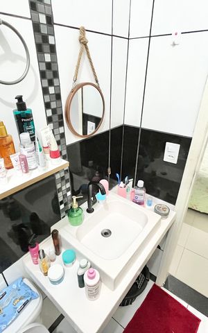 Casa à venda com 180m², 4 quartos e 2 vagas Casa à venda com 180m², 4 quartos e 2 vagasBanheiro da Suíte