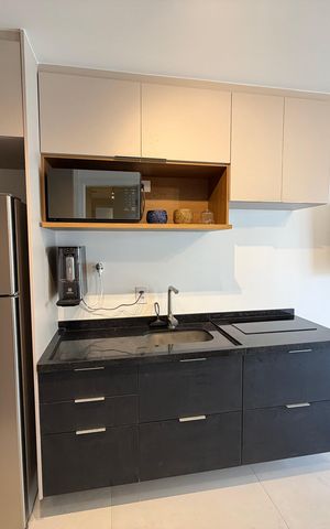 Studio à venda com 26m², 1 quarto e sem vaga Studio à venda com 26m², 1 quarto e sem vagaCozinha