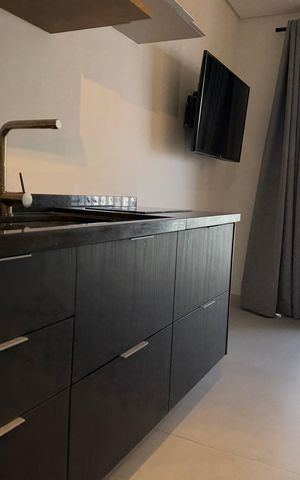 Studio à venda com 26m², 1 quarto e sem vaga Studio à venda com 26m², 1 quarto e sem vagaCozinha