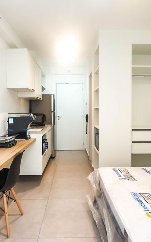 Studio para alugar com 28m², 1 quarto e sem vagaStudio