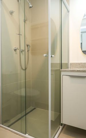 Studio para alugar com 28m², 1 quarto e sem vagaBanheiro