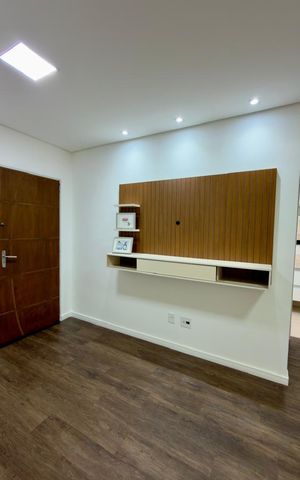 Apartamento à venda com 46m², 1 quarto e 1 vaga