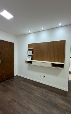 Apartamento à venda com 46m², 1 quarto e 1 vaga