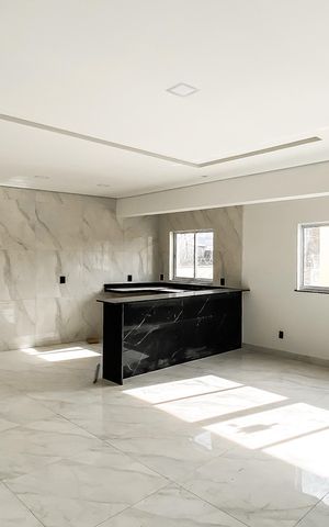 Casa à venda com 118m², 3 quartos e 4 vagasSala/cozinha 