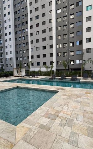 Apartamento para alugar com 38m², 2 quartos e sem vagaÁrea comum - Piscina
