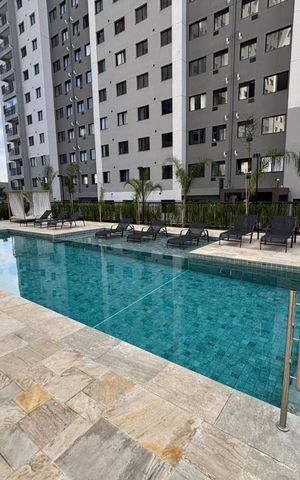 Apartamento para alugar com 38m², 2 quartos e sem vagaÁrea comum - Piscina