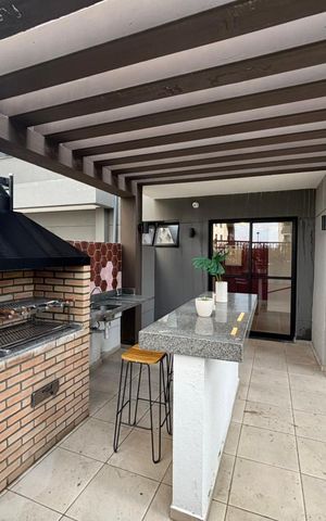 Apartamento para alugar com 38m², 2 quartos e sem vagaÁrea comum - Churrasqueira
