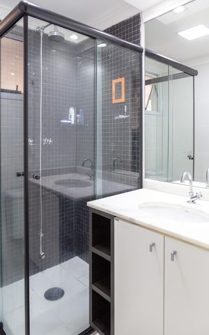 Apartamento à venda com 71m², 3 quartos e 2 vagasBanheiro social