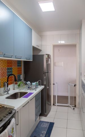 Apartamento à venda com 71m², 3 quartos e 2 vagasCozinha