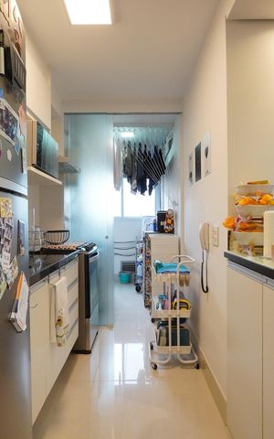 Apartamento à venda com 54m², 2 quartos e 1 vagaCozinha