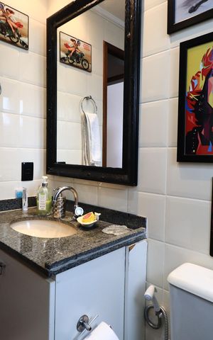 Apartamento para alugar com 65m², 2 quartos e 1 vagaBanheiro