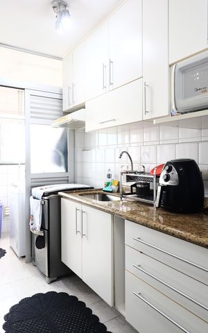 Apartamento para alugar com 65m², 2 quartos e 1 vagaCozinha