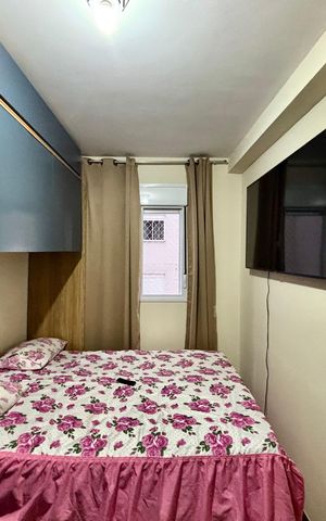 Apartamento à venda com 44m², 2 quartos e 1 vaga Apartamento à venda com 44m², 2 quartos e 1 vagaQuarto 1