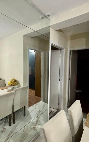 Apartamento à venda com 44m², 2 quartos e 1 vaga Apartamento à venda com 44m², 2 quartos e 1 vagaSala de jantar