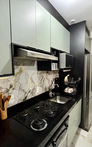 Apartamento à venda com 44m², 2 quartos e 1 vaga Apartamento à venda com 44m², 2 quartos e 1 vagaCozinha - Armários