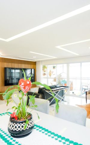 Apartamento para alugar com 154m², 3 quartos e 3 vagasSala
