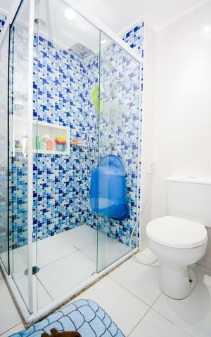 Apartamento para alugar com 154m², 3 quartos e 3 vagasBanheiro da Suíte 1