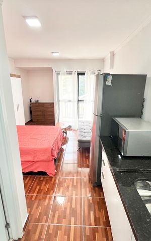 Studio para alugar com 26m², 1 quarto e sem vaga Studio para alugar com 26m², 1 quarto e sem vagaSala/Quarto/Cozinha