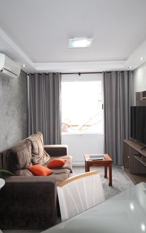 Apartamento à venda com 59m², 2 quartos e 1 vagaSala
