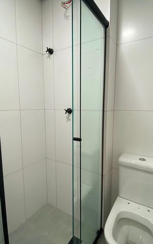 Studio à venda com 22m², 1 quarto e sem vaga Studio à venda com 22m², 1 quarto e sem vagaBanheiro