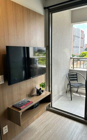 Apartamento à venda com 34m², 1 quarto e sem vaga