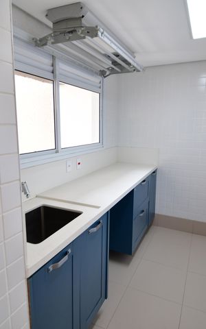 Apartamento à venda com 130m², 3 quartos e 3 vagasÁrea de Serviço