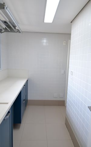 Apartamento à venda com 130m², 3 quartos e 3 vagasÁrea de Serviço