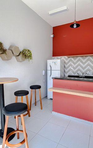 Apartamento à venda com 47m², 2 quartos e sem vagaÁrea comum - Churrasqueira
