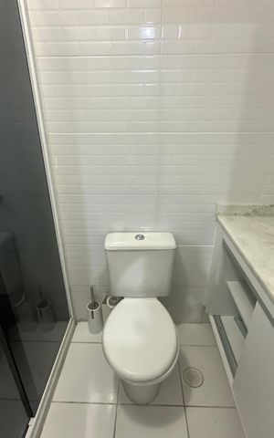 Apartamento à venda com 69m², 2 quartos e 1 vaga Apartamento à venda com 69m², 2 quartos e 1 vagaBanheiro da Suíte