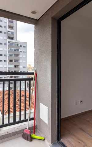 Apartamento à venda com 31m², 1 quarto e sem vagaVaranda