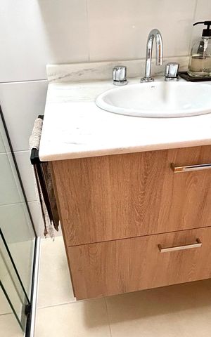Apartamento à venda com 107m², 3 quartos e 3 vagasBanheiro da Suíte 2