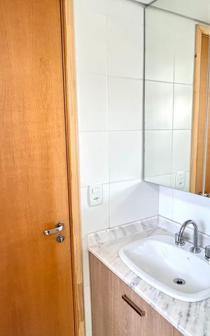 Apartamento à venda com 107m², 3 quartos e 3 vagasBanheiro da Suíte 1