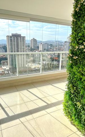 Apartamento à venda com 107m², 3 quartos e 3 vagasVaranda da Sala
