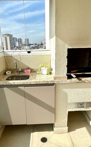 Apartamento à venda com 107m², 3 quartos e 3 vagasVaranda da Sala
