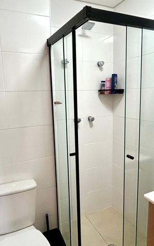 Apartamento à venda com 107m², 3 quartos e 3 vagasBanheiro da Suíte 2