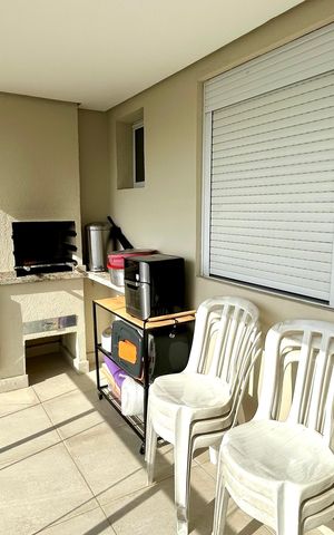 Apartamento à venda com 107m², 3 quartos e 3 vagasVaranda da Sala
