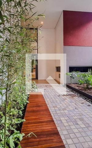 Studio para alugar com 24m², 1 quarto e sem vaga Studio para alugar com 24m², 1 quarto e sem vagaHall de entrada