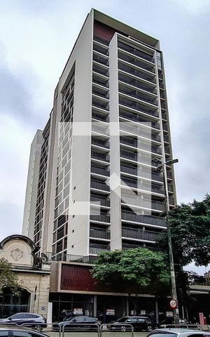 Studio para alugar com 24m², 1 quarto e sem vaga Studio para alugar com 24m², 1 quarto e sem vagaFachada