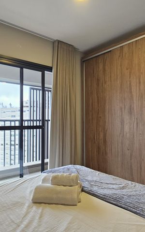 Studio para alugar com 24m², 1 quarto e sem vagaStudio