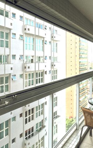 Apartamento para alugar com 57m², 1 quarto e 1 vagaVaranda da Sala