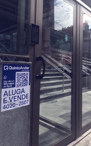 Apartamento para alugar com 57m², 1 quarto e 1 vagaFachada | Adesivo Quintoandar