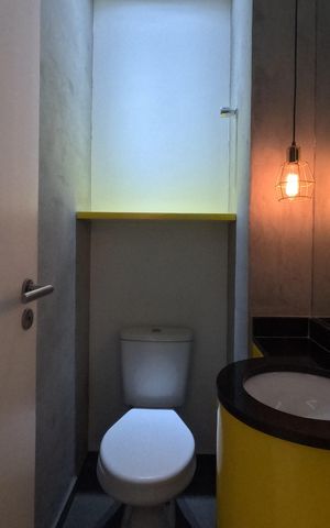 Apartamento para alugar com 57m², 1 quarto e 1 vagaLavabo