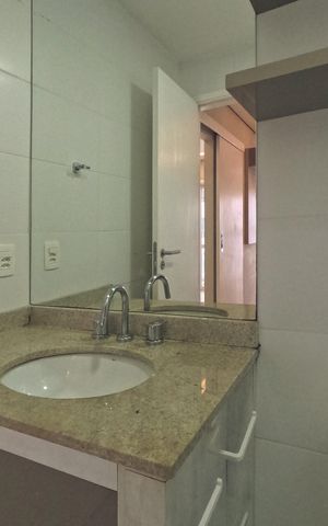 Apartamento para alugar com 57m², 1 quarto e 1 vagaBaheiro do Quarto 1