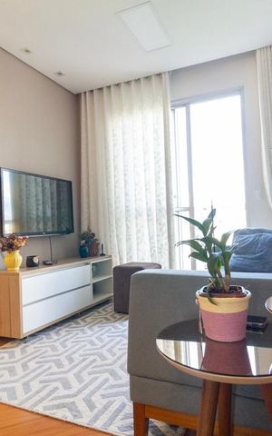 Apartamento à venda com 50m², 2 quartos e 1 vaga Apartamento à venda com 50m², 2 quartos e 1 vagaSala