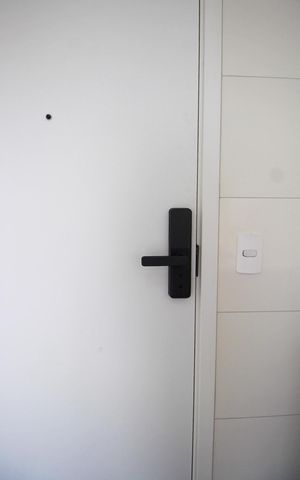 Apartamento para alugar com 28m², 1 quarto e sem vagaFechadura eletrônica 