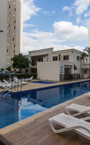 Apartamento à venda com 45m², 2 quartos e 1 vagaPiscina
