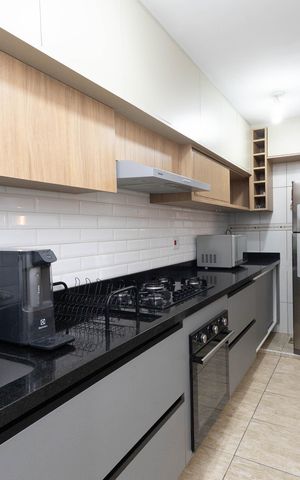 Casa de condomínio para alugar com 129m², 3 quartos e 1 vaga Casa de condomínio para alugar com 129m², 3 quartos e 1 vagaCozinha - Armários