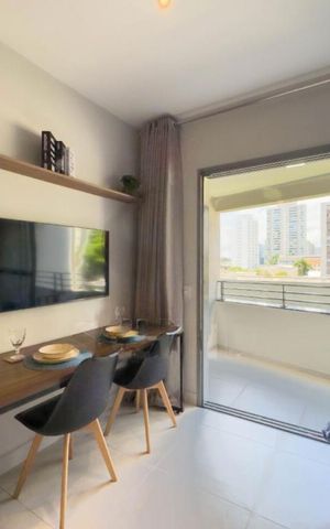 Studio à venda com 25m², 1 quarto e sem vaga